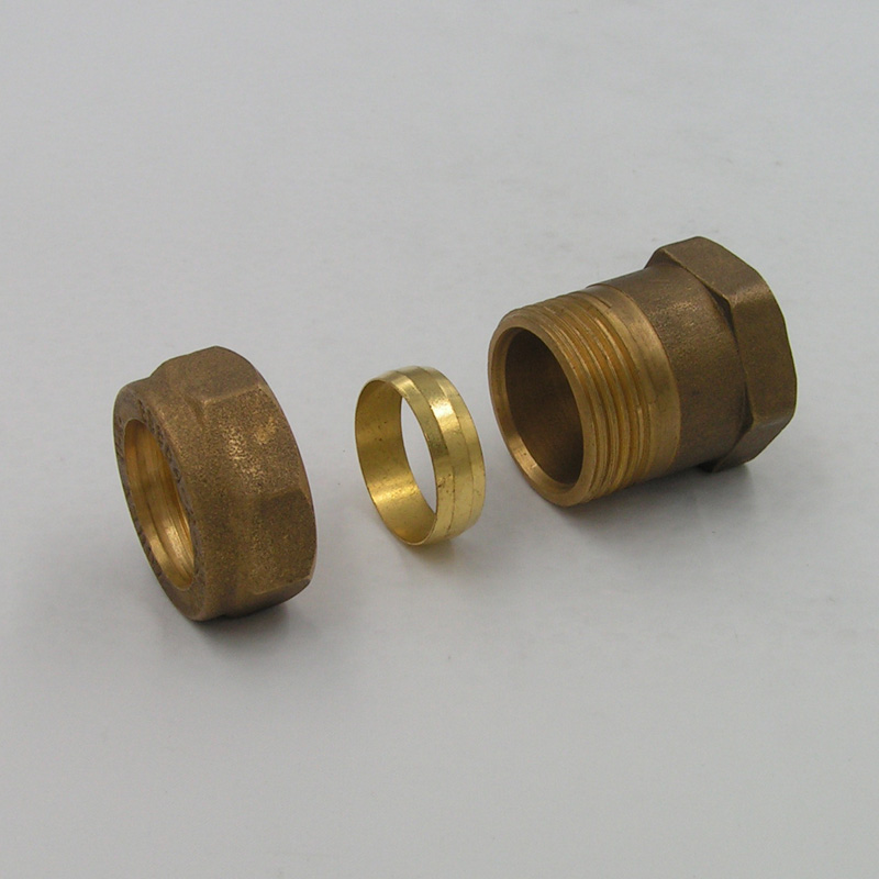 Brass Press Fittings for Multilayer Pipe