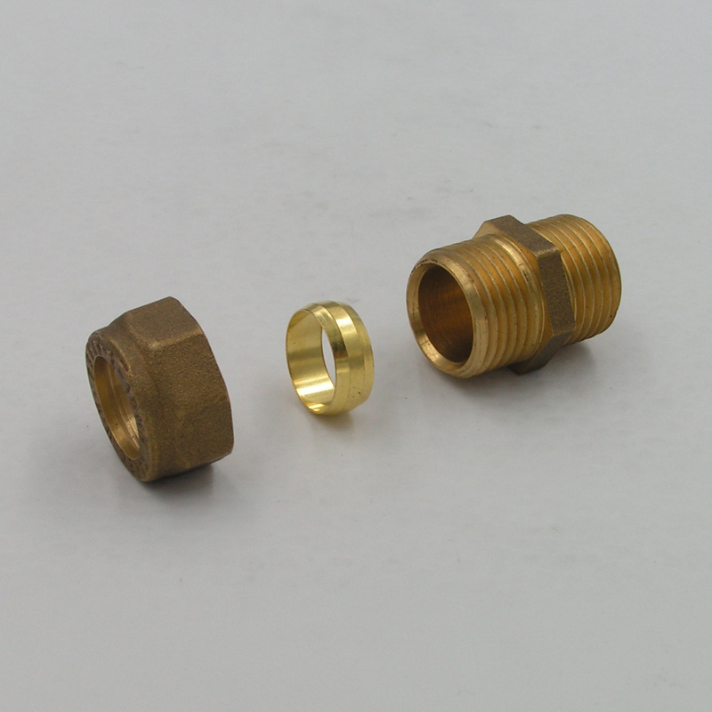 Brass Press Fittings for Multilayer Pipe
