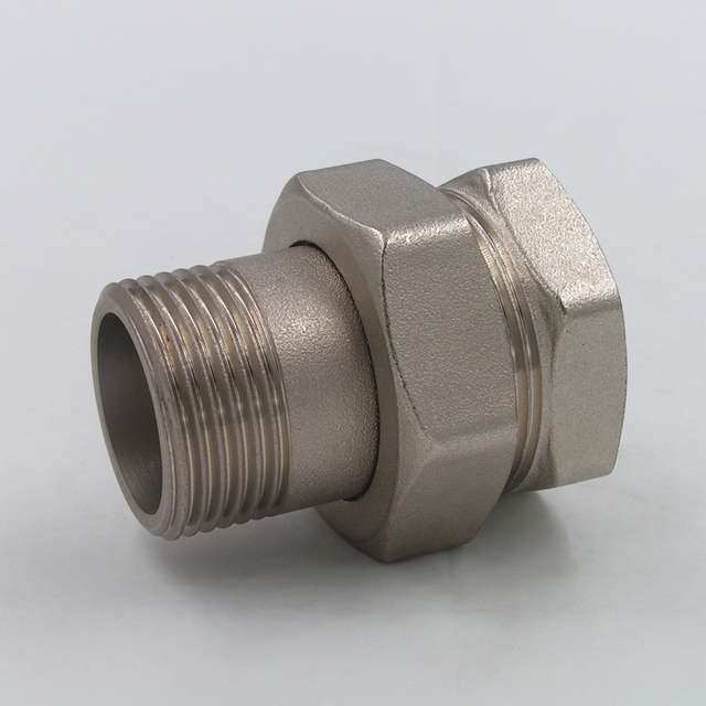 Brass Straight Nipple 3piece