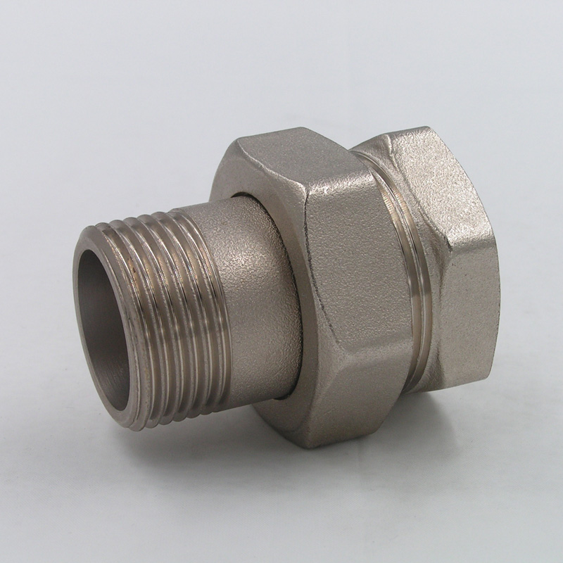 Brass Straight Nipple 3piece