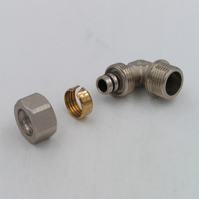 Elbow with Male Thread