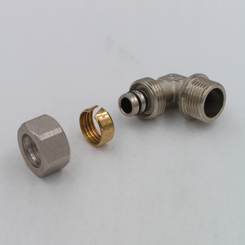 Elbow with Male Thread
